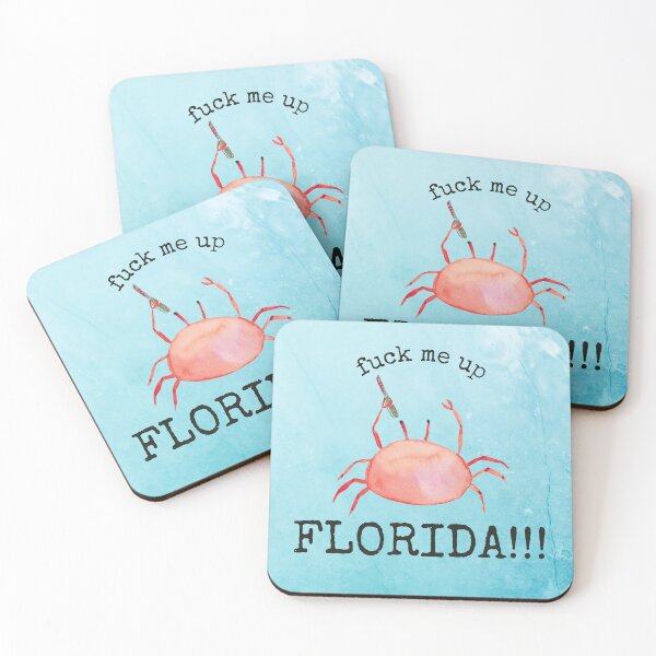 Item preview, f*ck me up florida designed and sold by Mirrorball Merch.
