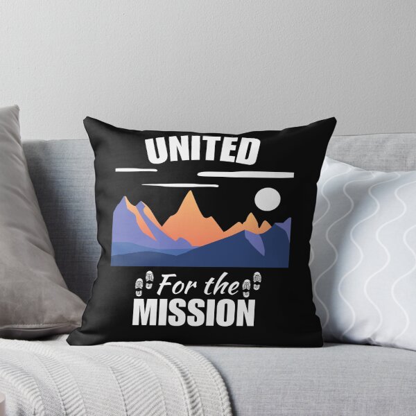Item preview, United for the mission, hiking quote sayings for family squad or hiking team group designed and sold by NBSStore.
