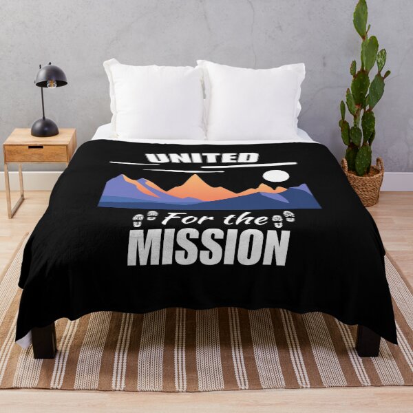 Item preview, United for the mission, hiking quote sayings for family squad or hiking team group designed and sold by NBSStore.