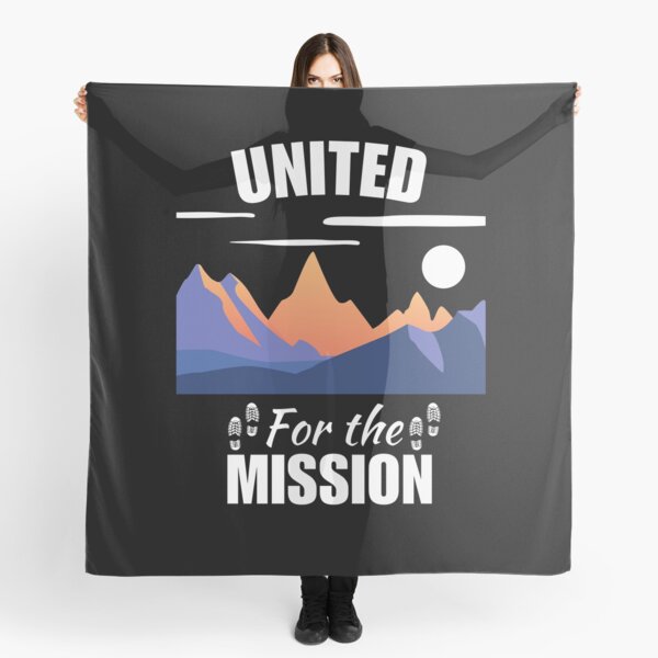 Item preview, United for the mission, hiking quote sayings for family squad or hiking team group designed and sold by NBSStore.