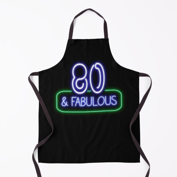 Item preview, Funny 80th Birthday Quote | 80 and Fabulous designed and sold by AgataMaria.