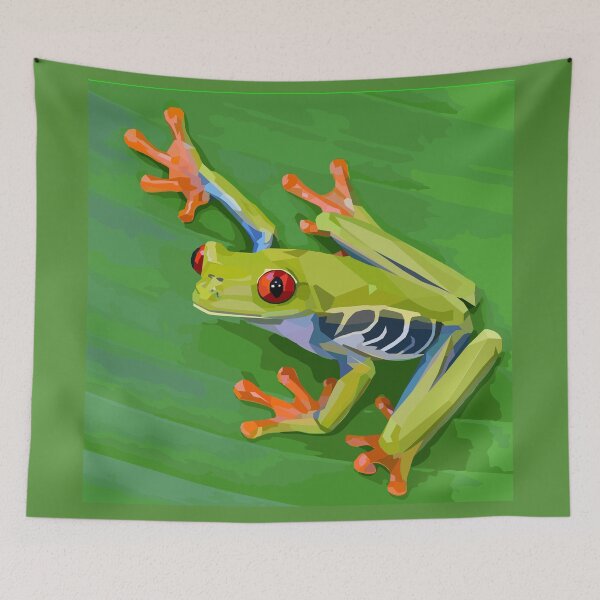 Item preview, Geometric Tree Frog designed and sold by jrepkin.