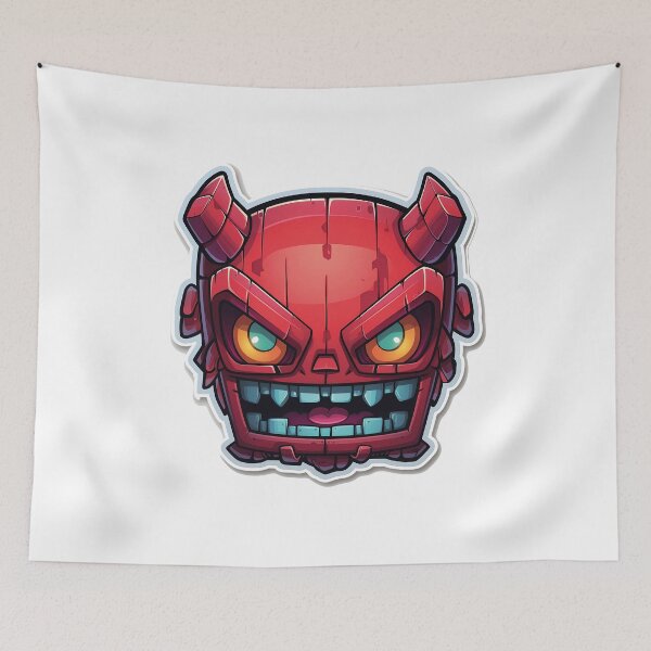 Item preview,  Geometry dash Extreme demon designed and sold by Krasnovaovaova.
