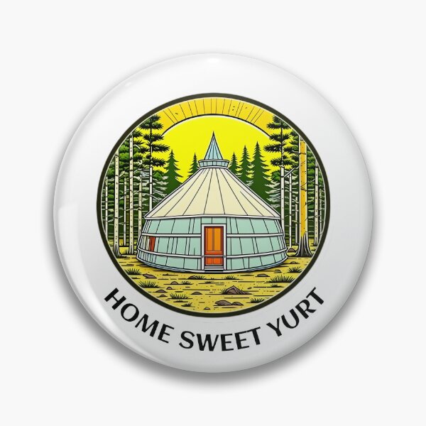 Item preview, Home sweet yurt, funny camping designed and sold by Merchattack.