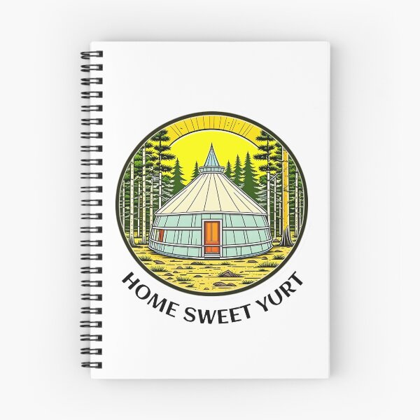 Item preview, Home sweet yurt, funny camping designed and sold by Merchattack.