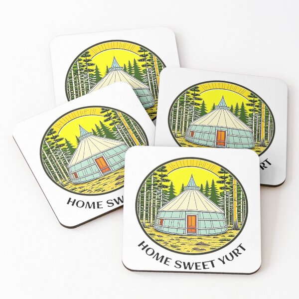 Item preview, Home sweet yurt, funny camping designed and sold by Merchattack.