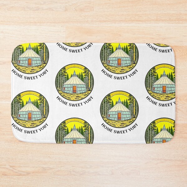 Item preview, Home sweet yurt, funny camping designed and sold by Merchattack.