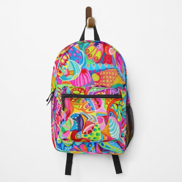 Item preview, 260. Vibrant psychedelic colorful composition with a pink neon lightcolorful abstract pattern, psychedelic art designed and sold by Veera Zukova.