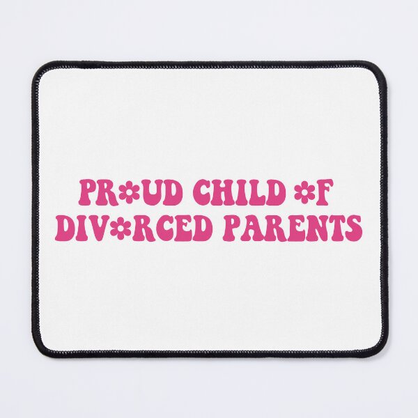 Item preview, Meme Bumper Sticker "Proud Child of Divorced Parents", Funny Gen Z, Joke designed and sold by fanky-bumper.