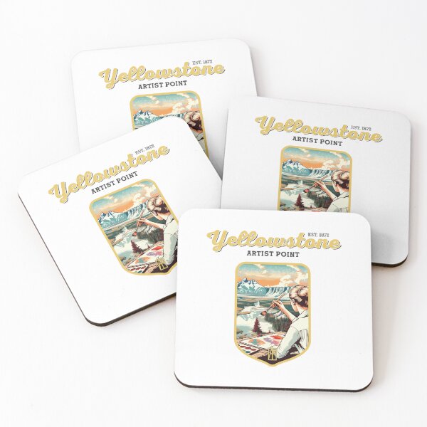 Item preview, USA - NATIONAL PARK - YELLOWSTONE - Yellowstone Artists Point -36 designed and sold by ArtProjectShop.