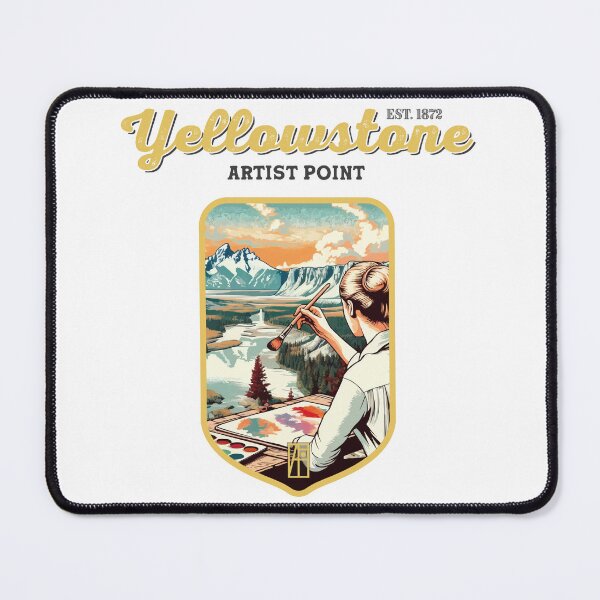 Item preview, USA - NATIONAL PARK - YELLOWSTONE - Yellowstone Artists Point -36 designed and sold by ArtProjectShop.