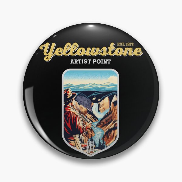 Item preview, USA - NATIONAL PARK - YELLOWSTONE - Yellowstone Artists Point -37 designed and sold by ArtProjectShop.