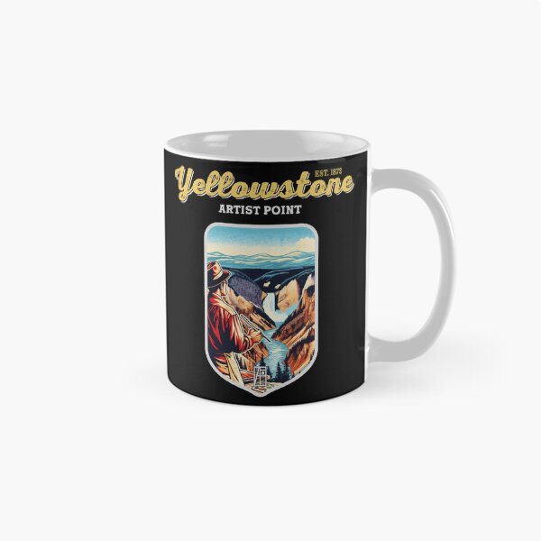 Item preview, USA - NATIONAL PARK - YELLOWSTONE - Yellowstone Artists Point -37 designed and sold by ArtProjectShop.