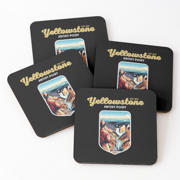 Item preview, USA - NATIONAL PARK - YELLOWSTONE - Yellowstone Artists Point -37 designed and sold by ArtProjectShop.