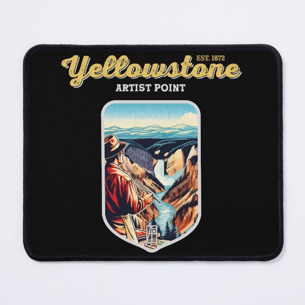 Item preview, USA - NATIONAL PARK - YELLOWSTONE - Yellowstone Artists Point -37 designed and sold by ArtProjectShop.