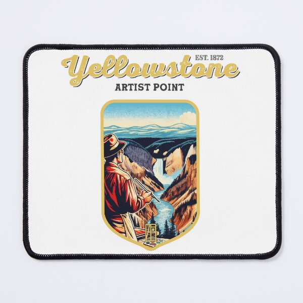 Item preview, USA - NATIONAL PARK - YELLOWSTONE - Yellowstone Artists Point -38 designed and sold by ArtProjectShop.