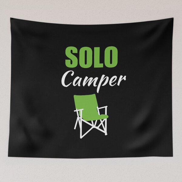 Item preview, Solo camper, solo camping alone. Camper life for dad or mom men or woman enthusiast fan designed and sold by NBSStore.