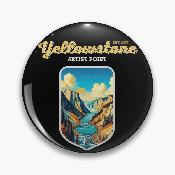 Item preview, USA - NATIONAL PARK - YELLOWSTONE - Yellowstone Artists Point -39 designed and sold by ArtProjectShop.