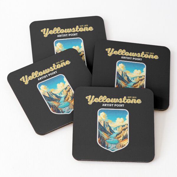 Item preview, USA - NATIONAL PARK - YELLOWSTONE - Yellowstone Artists Point -39 designed and sold by ArtProjectShop.