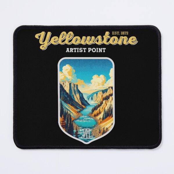Item preview, USA - NATIONAL PARK - YELLOWSTONE - Yellowstone Artists Point -39 designed and sold by ArtProjectShop.