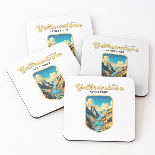 Item preview, USA - NATIONAL PARK - YELLOWSTONE - Yellowstone Artists Point -40 designed and sold by ArtProjectShop.