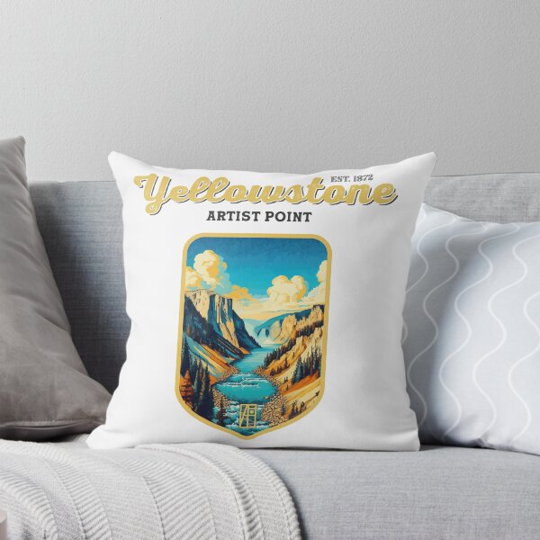 Item preview, USA - NATIONAL PARK - YELLOWSTONE - Yellowstone Artists Point -40 designed and sold by ArtProjectShop.