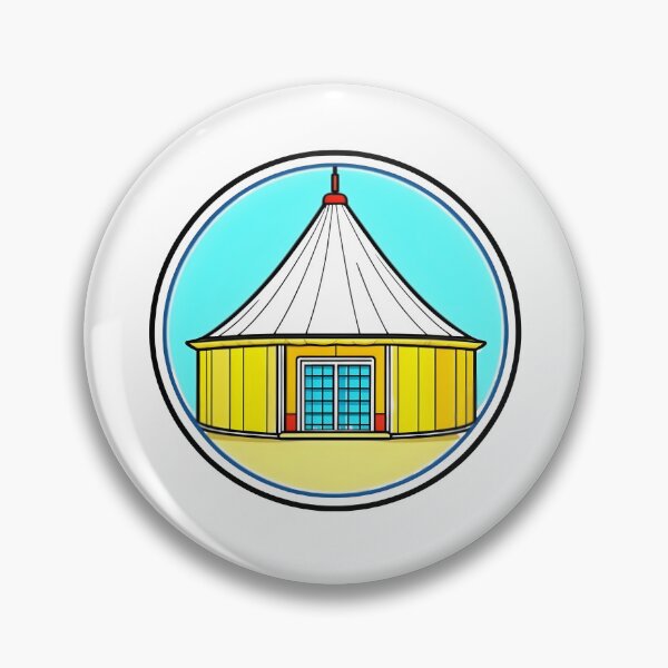 Item preview, Cool yurt design, funny camping designed and sold by Merchattack.