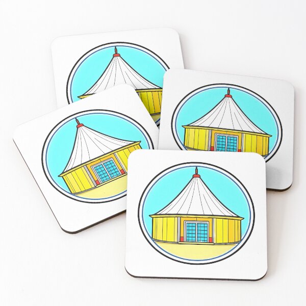 Item preview, Cool yurt design, funny camping designed and sold by Merchattack.