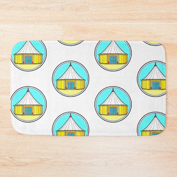 Item preview, Cool yurt design, funny camping designed and sold by Merchattack.