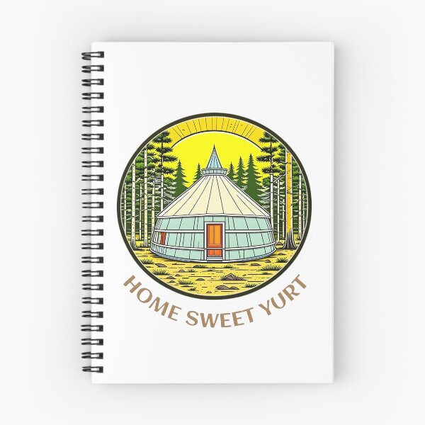 Item preview, Home sweet yurt, funny camping quote designed and sold by Merchattack.