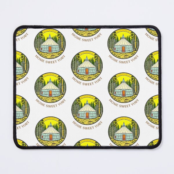 Item preview, Home sweet yurt, funny camping quote designed and sold by Merchattack.