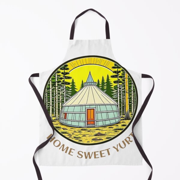 Item preview, Home sweet yurt, funny camping quote designed and sold by Merchattack.