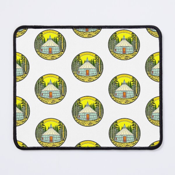 Item preview, Cool yurt design, funny camping designed and sold by Merchattack.