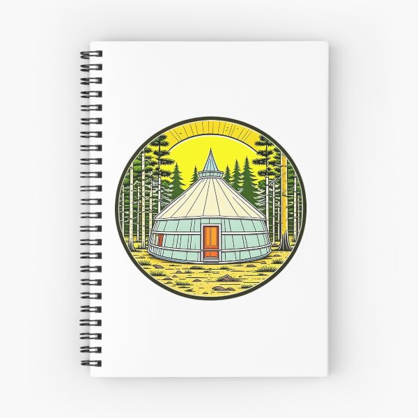 Item preview, Cool yurt design, funny camping designed and sold by Merchattack.
