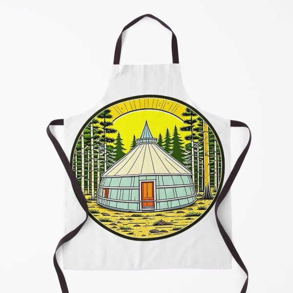 Item preview, Cool yurt design, funny camping designed and sold by Merchattack.