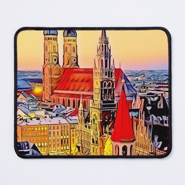 Artikelvorschau, München Deutschland Vintage Reise- und Tourismuswerbungsdruck entworfen und verkauft von posterbobs.