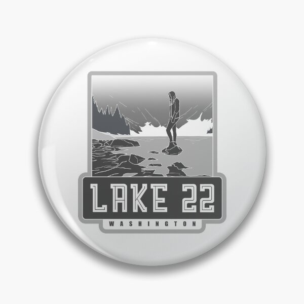 Item preview, Lake 22 – Washington hiker designed and sold by Moritz Schwäble.