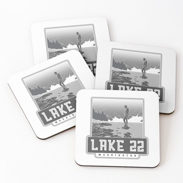 Item preview, Lake 22 – Washington hiker designed and sold by Moritz Schwäble.
