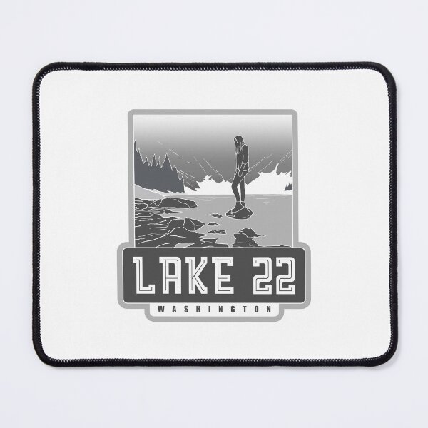 Item preview, Lake 22 – Washington hiker designed and sold by Moritz Schwäble.