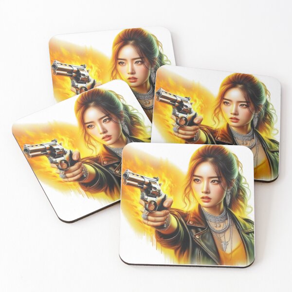 Item preview, “Fatal Beauty: an armed and dangerous woman” designed and sold by CHRIST5000.