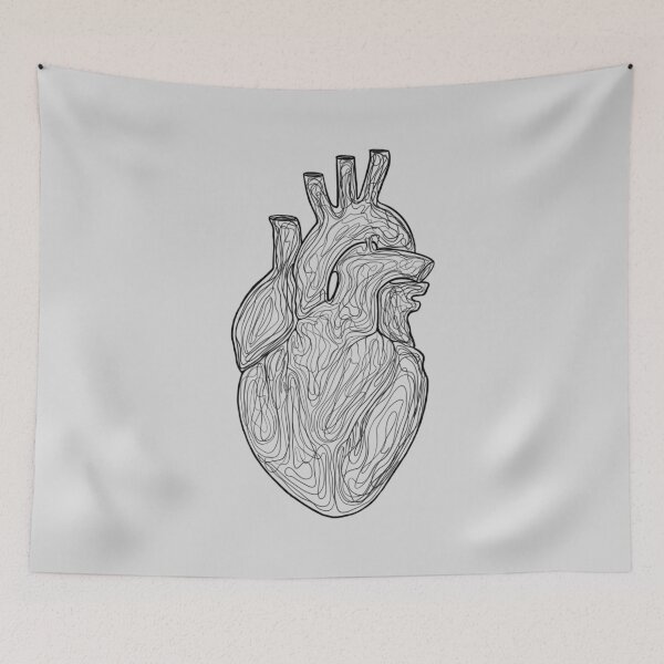 Item preview, Mess of a heart designed and sold by Just-2-Raccoons.