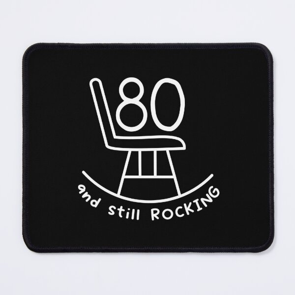 Item preview, Copy of Funny 80th Birthday Quote | 80 And Still Rocking designed and sold by AgataMaria.