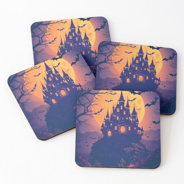Item preview, Moonlit Bat Castle designed and sold by cute-animals99.