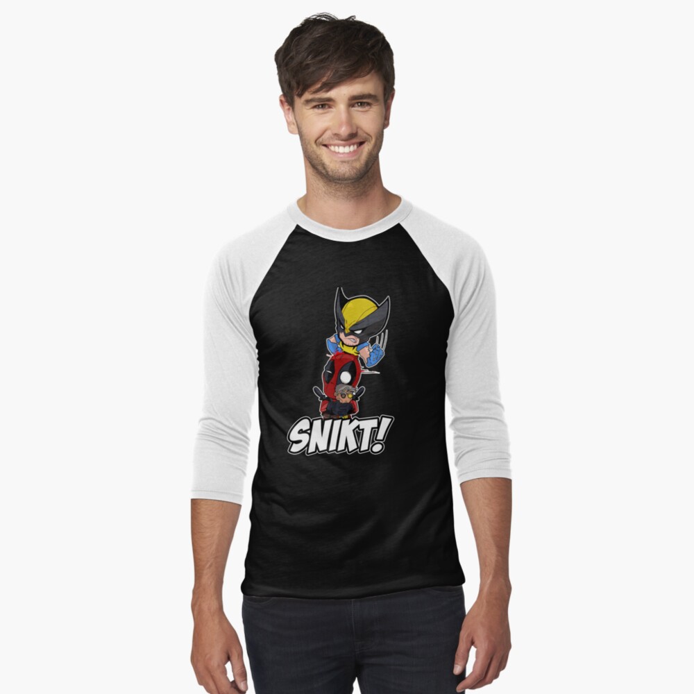 Item preview, Baseball ¾ Sleeve T-Shirt designed and sold by BrokenPonyArt.
