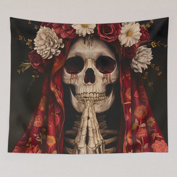 Item preview, Spring Santa Muerte designed and sold by ingutted.