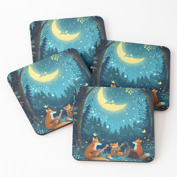 Item preview, Jazz Moonlight Musicians designed and sold by cute-animals99.