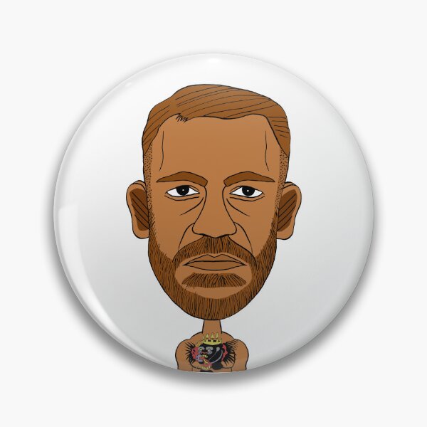 Item preview, Cartoon portrait of MMA champion. designed and sold by Eric Sintès.