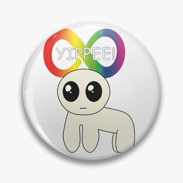 Item preview, Autism Acceptance TBH Creature Yippee designed and sold by CandyTrashPanda.