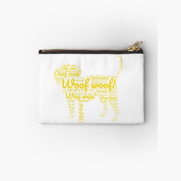 Item preview, Compilation of dog sounds from various languages in yellow designed and sold by LittleLizzard.