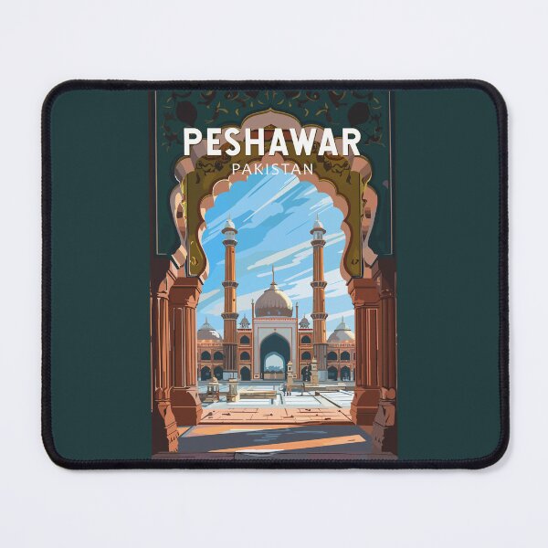 Item preview, Peshawar Pakistan Travel Art Vintage designed and sold by KrisSidDesigns.
